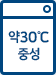 물 온도 30℃로 세탁